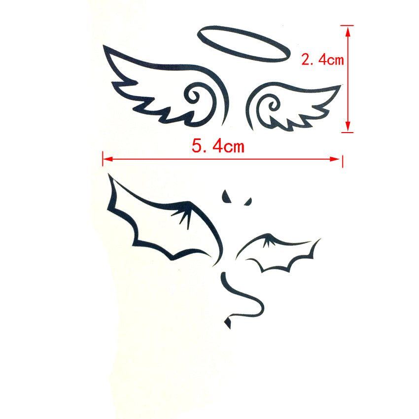 Temporary Angelic Tattoo (Waterproof)