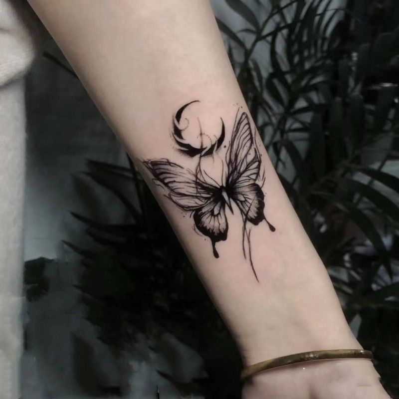 Temporary Butterfly Design Tattoo (Waterproof)